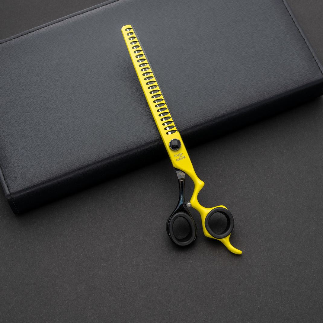 A monthly scissor subscription for dog groomers!