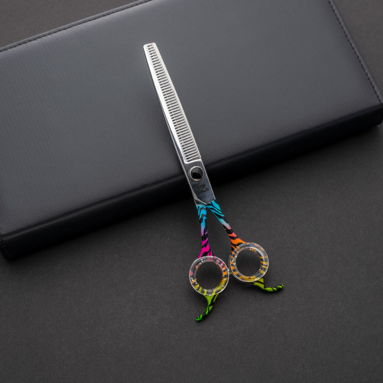 A monthly scissor subscription for dog groomers!