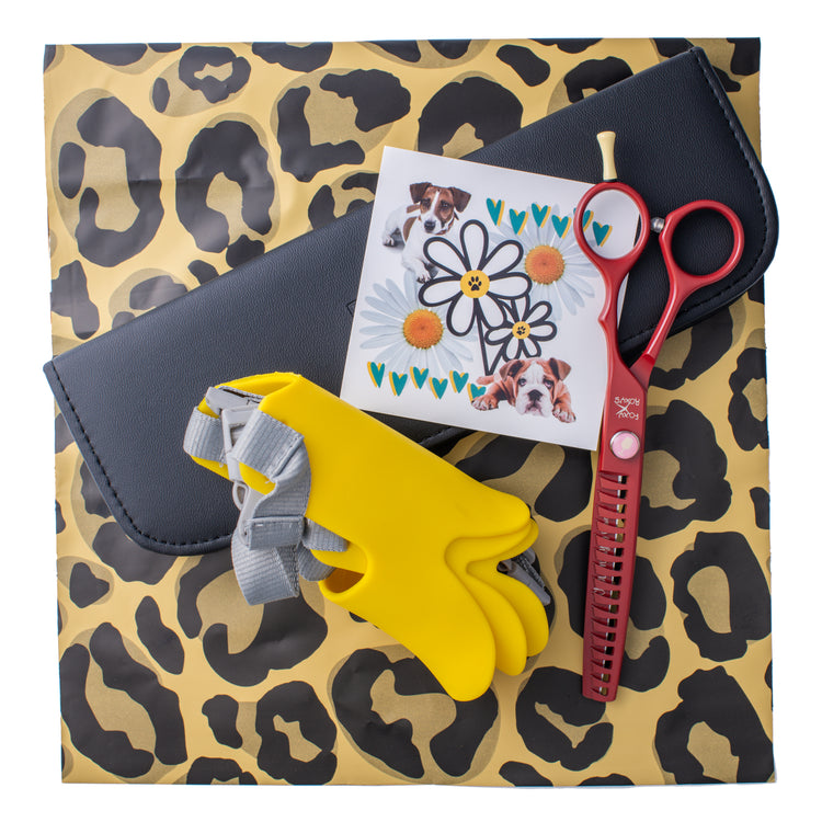 A monthly scissor subscription for dog groomers!