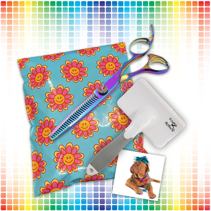 A monthly scissor subscription for dog groomers!